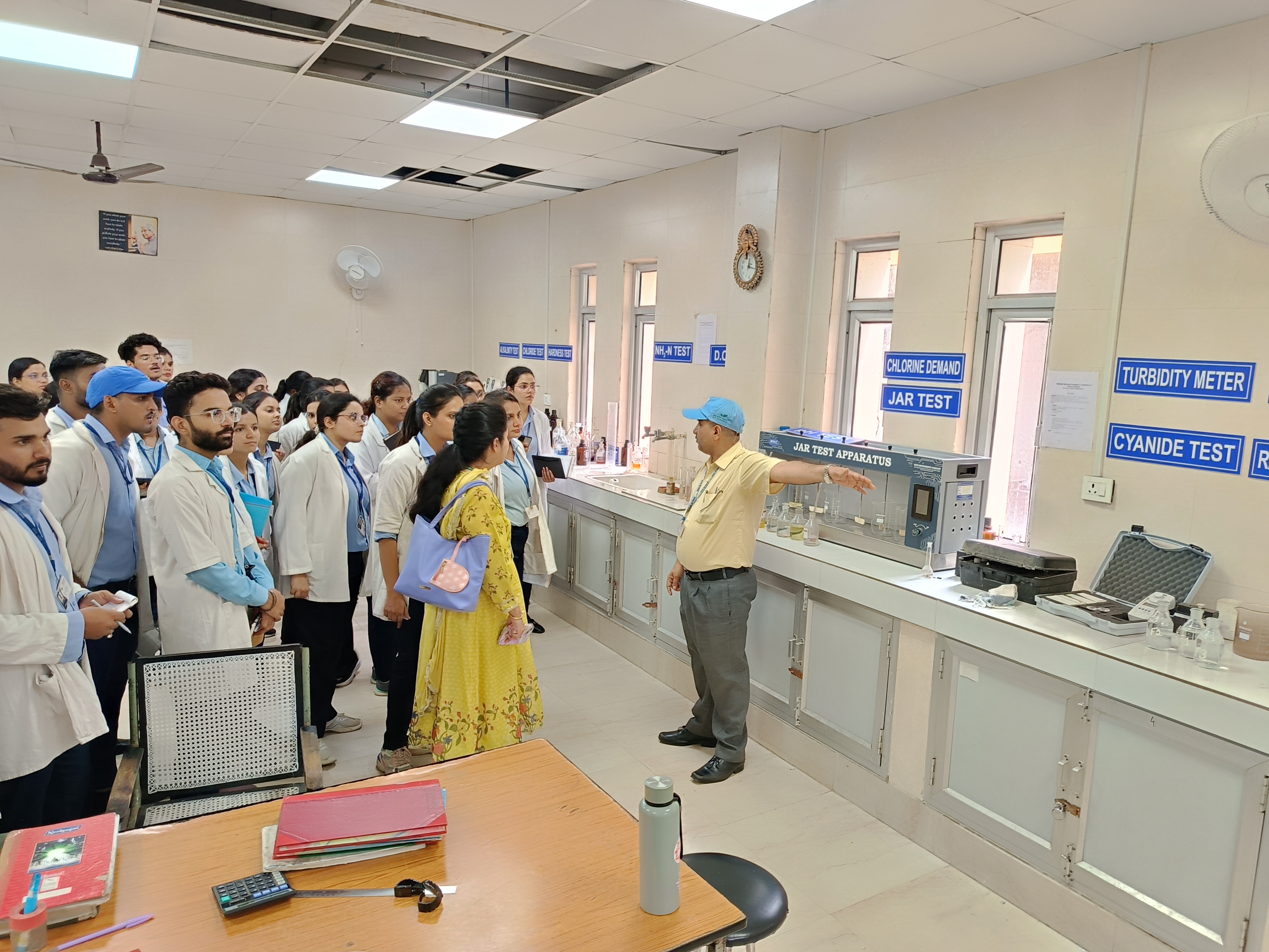 Educational Visit to Wazirabad Water Treatment Plant, Delhi Jal Board - Image 4
